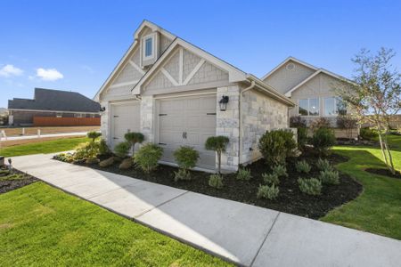 New construction Single-Family house 724 Paddock Lane, Georgetown, TX 78626 Palermo- photo 0