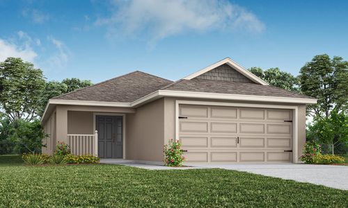 New construction Single-Family house 2433 Leeds Street, Haines City, FL 33844 Amaryllis- photo 0