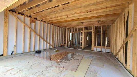 New construction Single-Family house 922 Palo Brea Loop, Hutto, TX 78634 Livingston Homeplan- photo 15 15