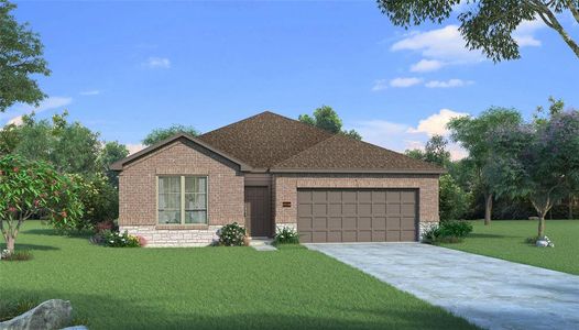 New construction Single-Family house 2100 Sesaro Drive, Aubrey, TX 76227 Basswood II U- photo 28 28