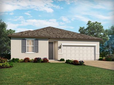 New construction Single-Family house 3116 Legends Preserve Drive, Daytona Beach, FL 32124 Corsica- photo 0