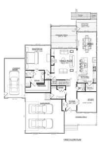 New construction Single-Family house 3660 Jordan Estates Way, New Hill, NC 27562 - photo 1 1