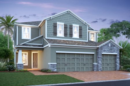 New construction Single-Family house Lancaster, 7015 Monterey Cypress Trail, Sanford, FL 32773 - photo