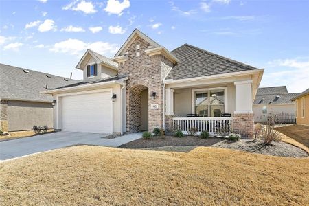 New construction Single-Family house 9621 Creekwood Drive, Denton, TX 76207 - photo 0