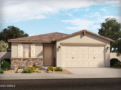 New construction Single-Family house 41780 W Sonoran Trail, Maricopa, AZ 85138 Mason- photo 0