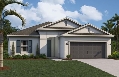 New construction Single-Family house 6212 Broad Field Avenue, Apollo Beach, FL 33570 Brighton- photo 0