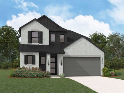 New construction Single-Family house 138 Kimble Creek Loop, Kyle, TX 78640 Panamera Plan- photo 0