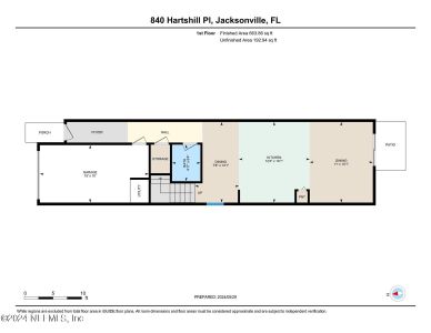New construction Townhouse house 857 Hartshill Place, Unit LOT 5, Jacksonville, FL 32218 - photo 3 3