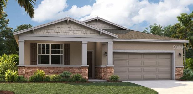 New construction Single-Family house 1250 Normandy Drive, Haines City, FL 33844 The Juniper- photo 0