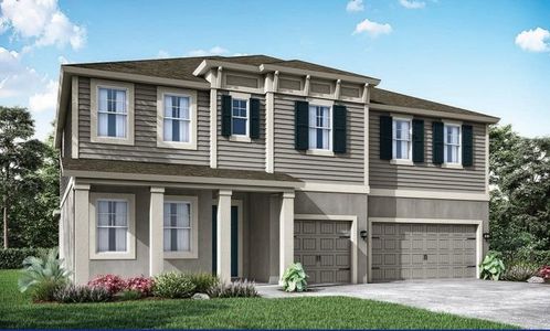 New construction Single-Family house 60' - Jupiter, Ackley Trace, Wesley Chapel, FL 33541 - photo