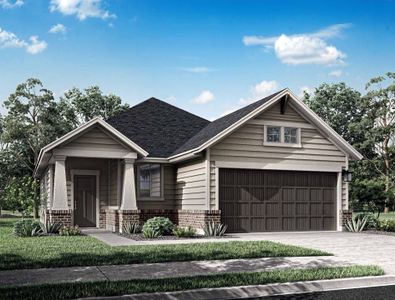 New construction Single-Family house Bluebonnet, 7322 Grand Mason Drive, Cypress, TX 77433 - photo