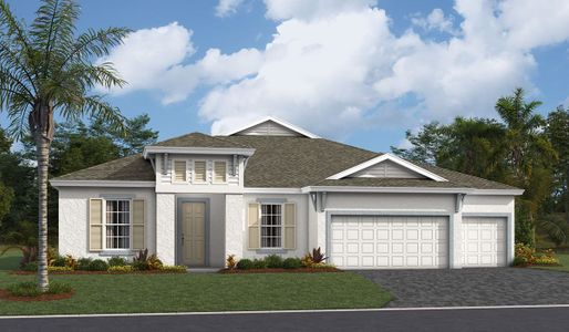 New construction Single-Family house 5379 Wolf Creek Drive, Apollo Beach, FL 33572 - photo 0