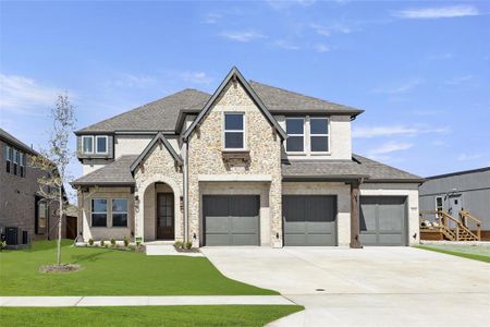 New construction Single-Family house 2276 Valencia Drive, Little Elm, TX 75068 Princeton 2F-EW- photo 0