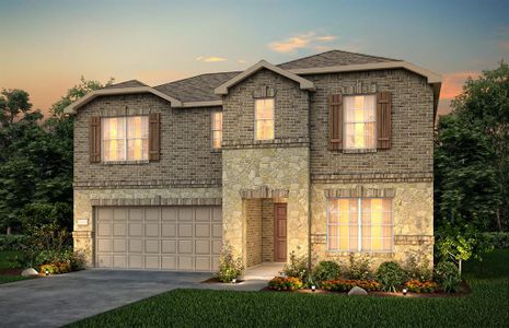 New construction Single-Family house 10129 Kelly Acres Lane, Fort Worth, TX 76036 Thomaston- photo 0