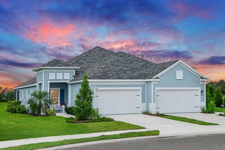 New construction Duplex house 14429 Barefoot Ln, Parrish, FL 34219 Crystal Sand- photo 0