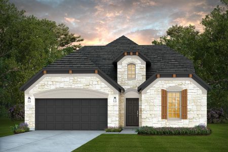 New construction Single-Family house 827 Silverberry Drive, New Braunfels, TX 78132 Mooreville- photo 0