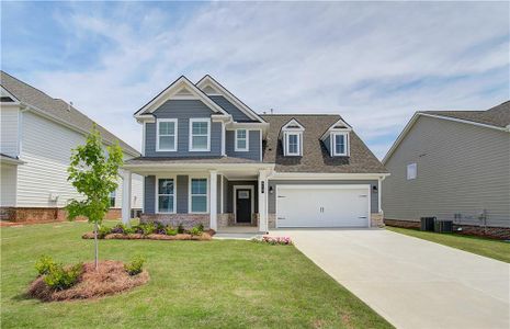 New construction Single-Family house 242 Arnewood Circle, Mcdonough, GA 30253 Drayton- photo 0