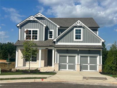 New construction Single-Family house 223 Willow Street, Canton, GA 30114 The Cresthaven- photo 0