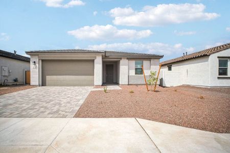 New construction Single-Family house 7670 W Saddlehorn Rd, Peoria, AZ 85383 Marigold Homeplan- photo 0