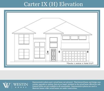 New construction Single-Family house 2523 Oregano Rise Drive, Richmond, TX 77406 The Carter IX- photo 0