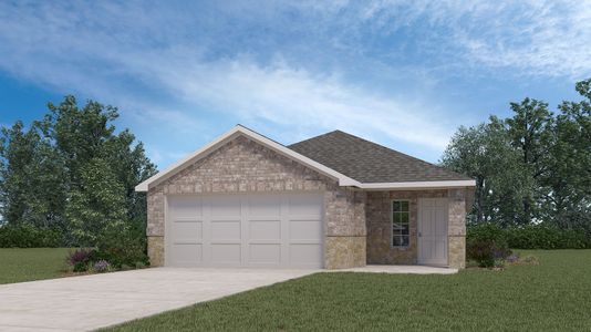 New construction Single-Family house X30B Brooke 40s, 640 New Dawn Drive, Lavon, TX 75166 - photo