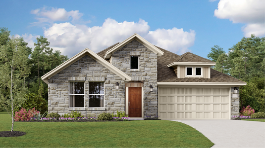 New construction Single-Family house 1717 Pahmeyer Path, New Braunfels, TX 78130 - photo 3 3