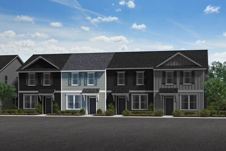 New construction Townhouse house Plan 1324 Modeled, 3124 Garner Road, Raleigh, NC 27610 - photo