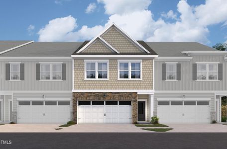 New construction Townhouse house 7112 Hubner Place, Unit 41, Cary, NC 27519 Sierra- photo 0