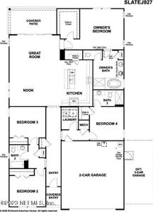 New construction Single-Family house 3515 Cunningham Road, Orange Park, FL 32065 Slate- photo