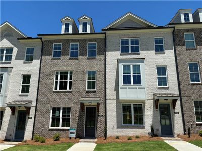 New construction Townhouse house 137 Basil Street, Unit 115, Cumming, GA 30040 The Glendale- photo 0