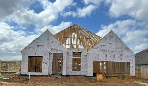 New construction Single-Family house 5303 Mystic Sea Drive, Katy, TX 77493 Hanover Homeplan- photo