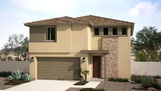 Desert Prairie Elevation | Verna | Valencia at Citrus Park | New Homes in Goodyear, AZ | Landsea Homes