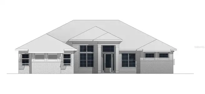 New construction Single-Family house 861 Sw 144Th Circle, Newberry, FL 32669 Aydon- photo 1 1