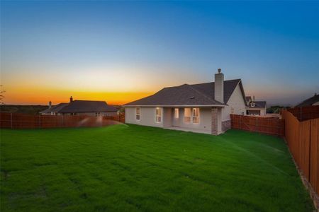 New construction Single-Family house 1412 Whitetail Lane, Azle, TX 76020 Bailey- photo 32 32