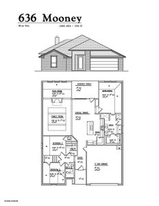 New construction Single-Family house 636 Mooney Drive, Saginaw, TX 76179 - photo 0