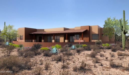 New construction Single-Family house 5580 E El Sendero Drive, Cave Creek, AZ 85331 - photo 0
