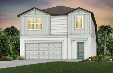New construction Single-Family house 6030 Jensen View Avenue, Apollo Beach, FL 33572 - photo 0