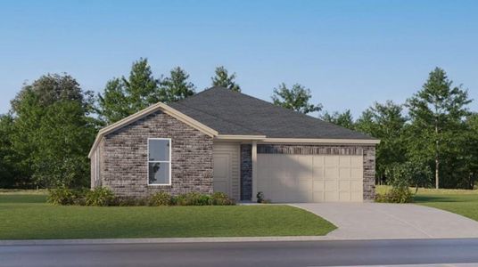 New construction Single-Family house 921 Garden Path Drive, Willis, TX 77378 - photo 0