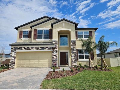 New construction Single-Family house 3108 Marine Grass Drive, Wimauma, FL 33598 Mira Lago- photo 0