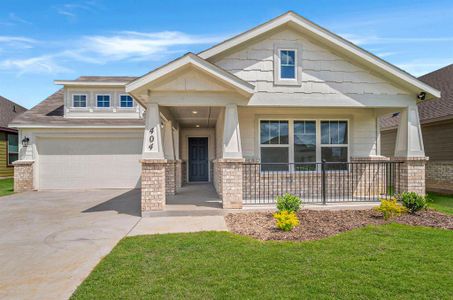 New construction Single-Family house 404 Rose Avenue, Cleburne, TX 76033 The 1,763- photo 0