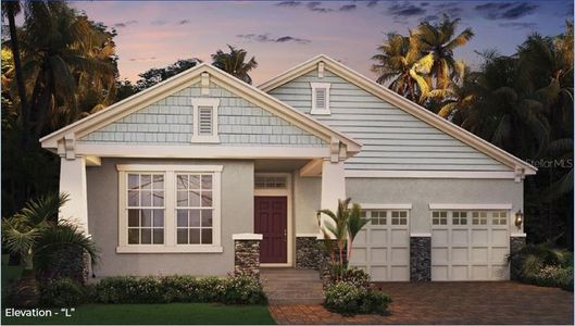 New construction Single-Family house 16213 Point Rock Drive, Winter Garden, FL 34787 BELLMORE- photo 0