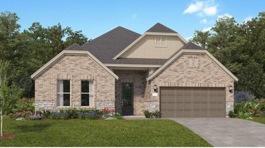 New construction Single-Family house 2624 Mackinac Bay Drive, Texas City, TX 77568 Melrose II- photo 0