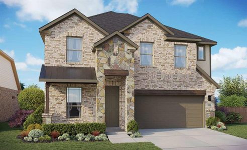 New construction Single-Family house 22210 Opa Glen Drive, Hockley, TX 77447 Enclave Series - Capri II- photo 0 0