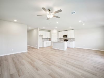 The Greenville floorplan with the Sleek interior package.