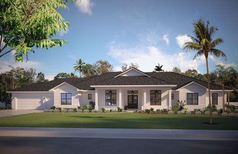 New construction Single-Family house 11929 Sw 14 Pl, Davie, FL 33325 The Gardenia Home- photo 0 0