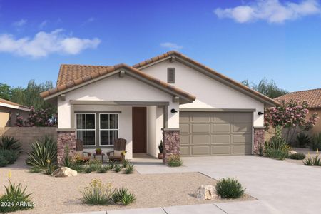 New construction Single-Family house 7608 W Minton Street, Laveen, AZ 85339 Clyde - photo 0