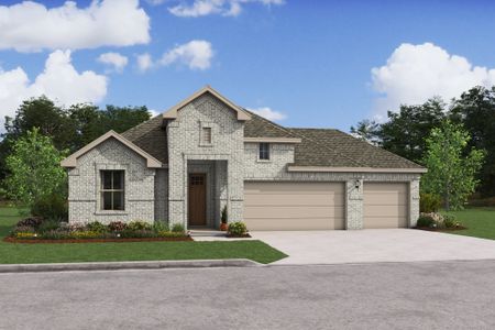 New construction Single-Family house Santa Rosa II, 120 Valley Ranch Trail, Dayton, TX 77535 - photo