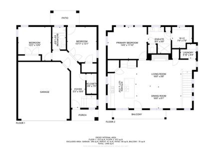 Floor plan for 23843 Oriole Valley Trail