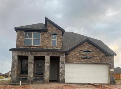 New construction Single-Family house 1408 Grass Bend Drive, Katy, TX 77493 Idalou- photo 1