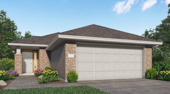 New construction Single-Family house 18706 Cepagatti Drive, New Caney, TX 77357 Brook II- photo 0 0